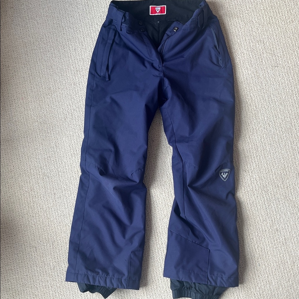 Rossignol purple/navy ski Snow Pants (size 10y)